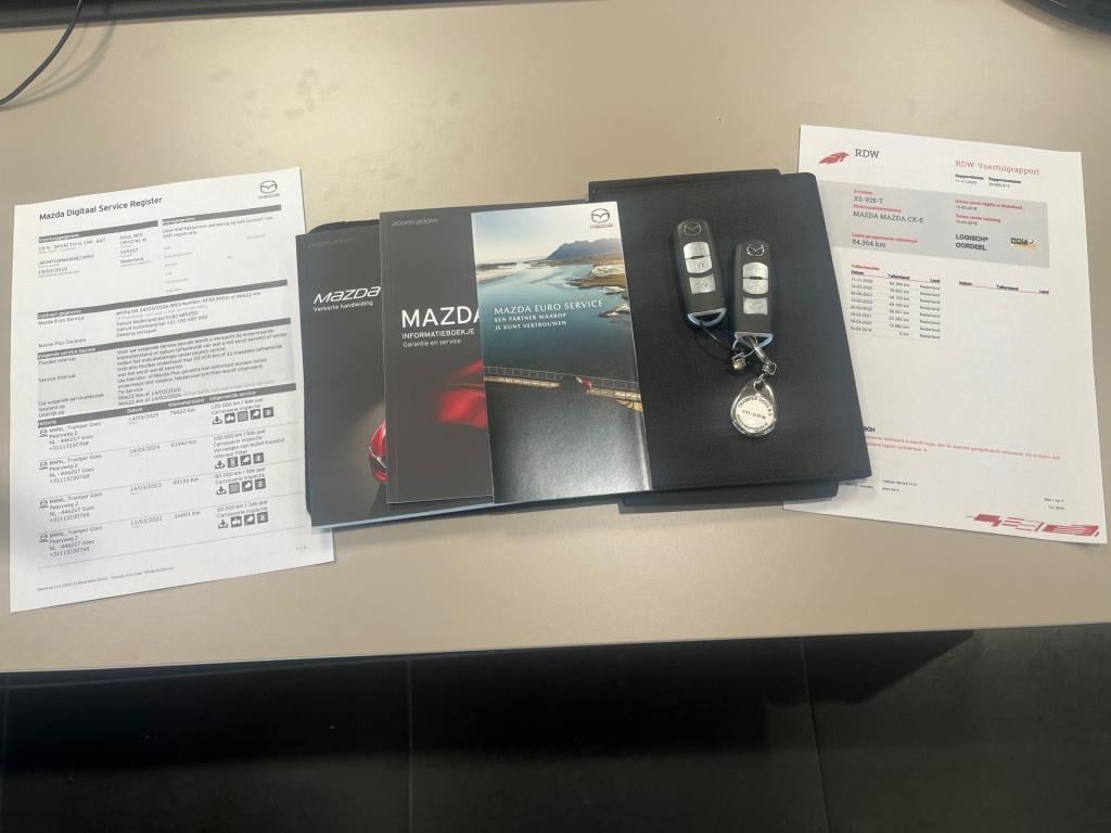 Mazda Cx-5 2.5 4wd skyactiv-g 194 signature|trekhaak|schuif-/kanteldak|bose
