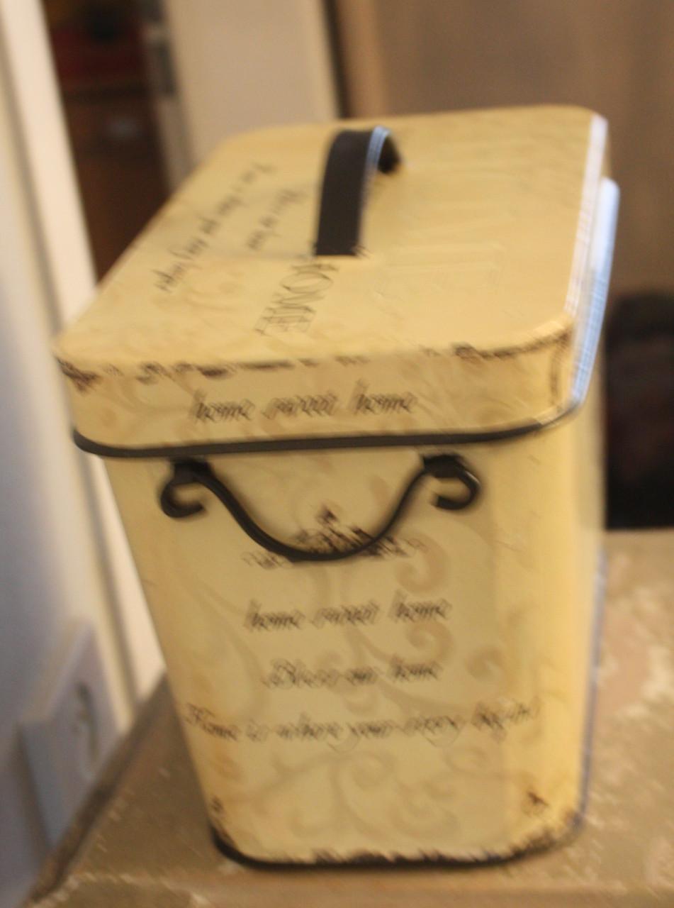 Brocante blikken doos