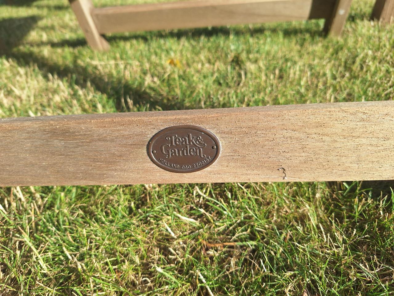 Teakhouten tuinset Teak & Garden