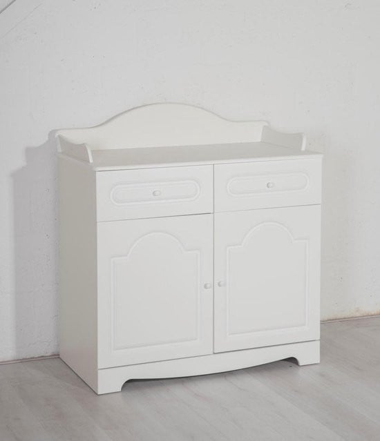 Complete babykamer (ledikant, kast, commode, wandrek)