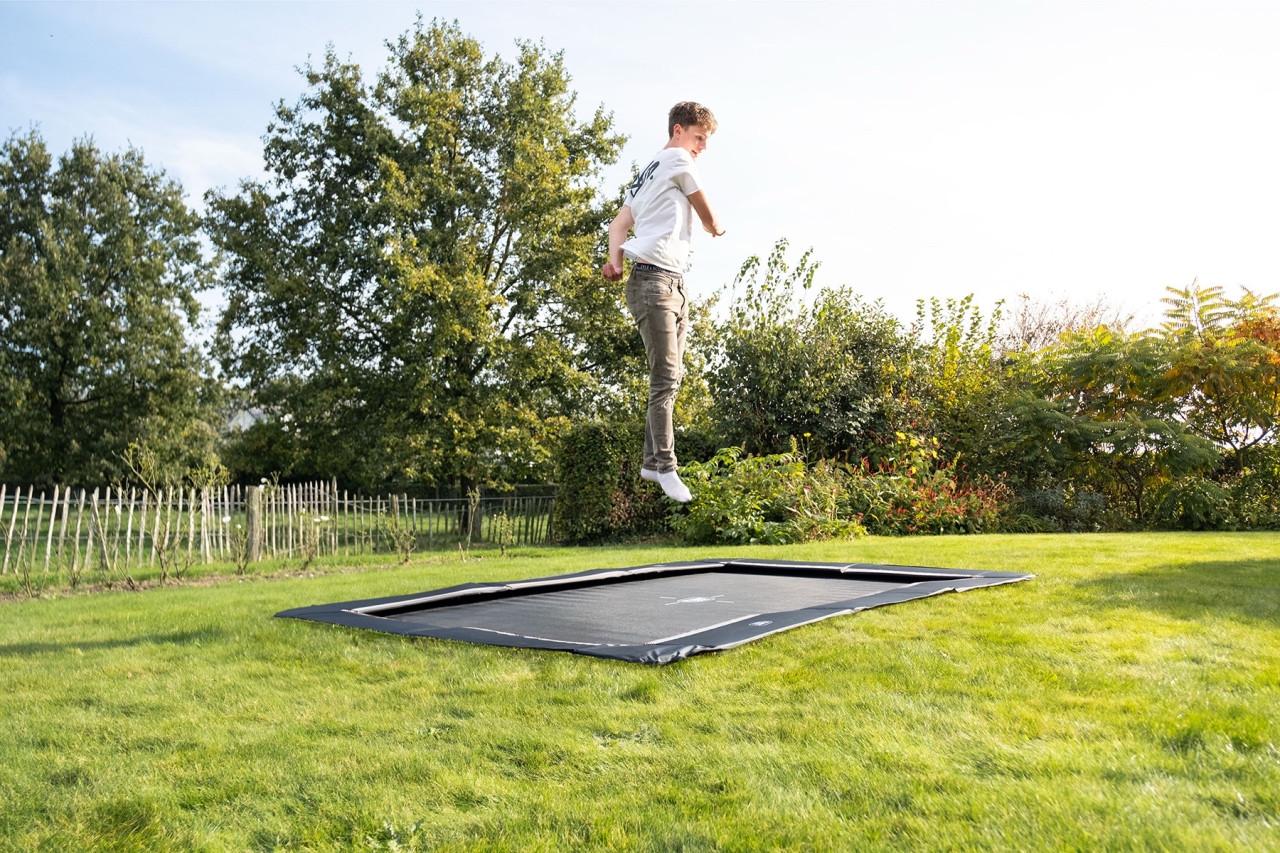 EXIT Trampoline - inground - 366 x 244 cm