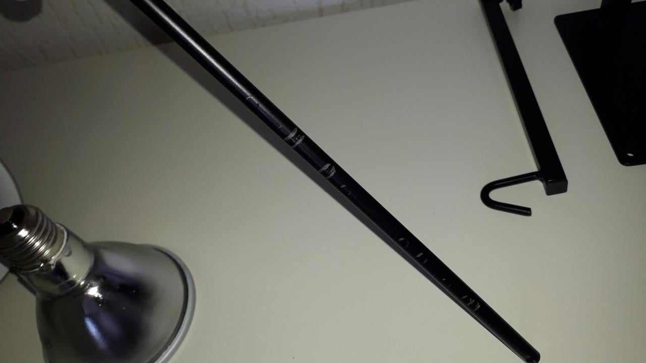 Warmtelamp met armatuur en warmtespot