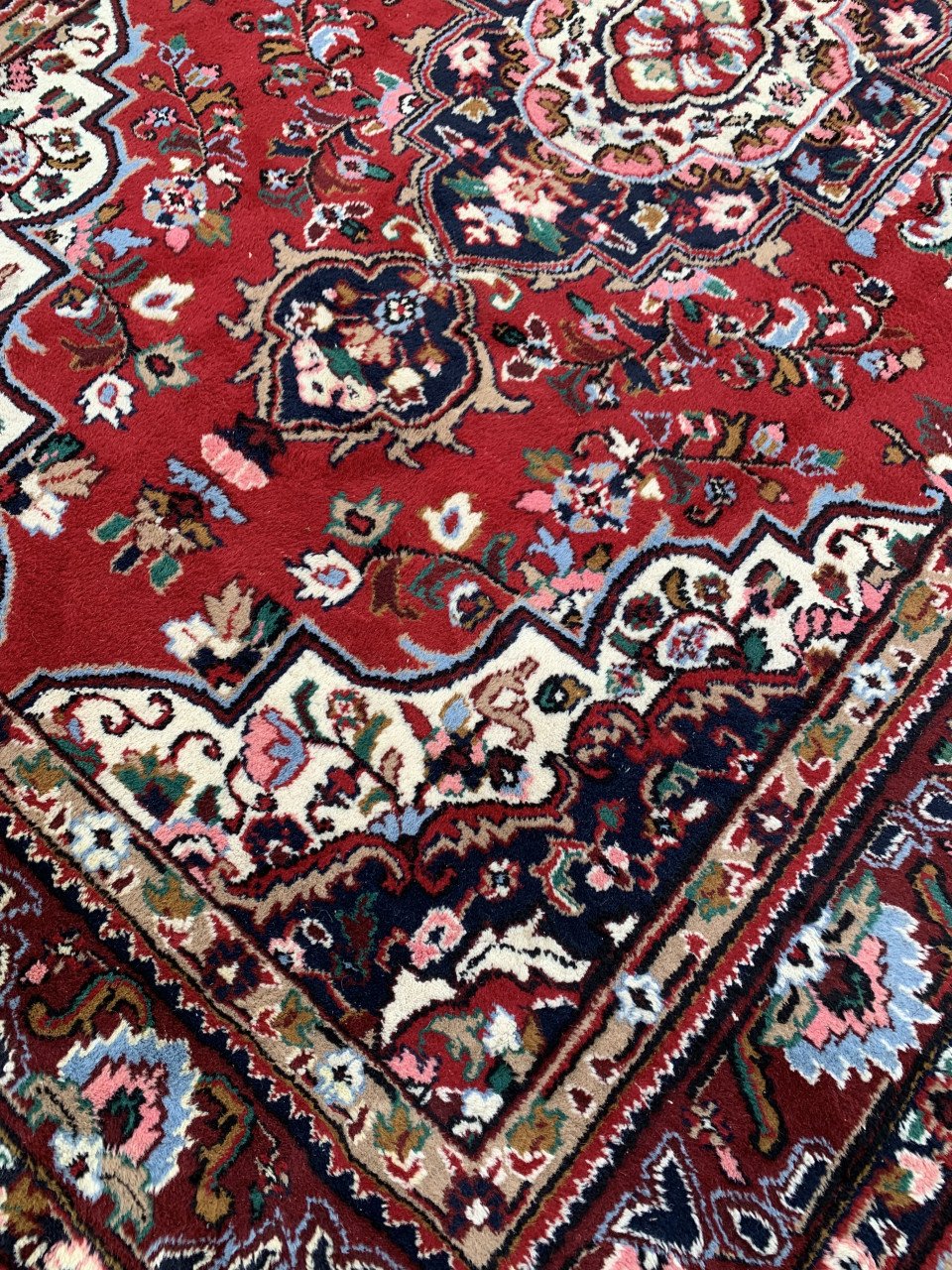 ✨Waanzinnig Mooi Handgeknoopt Vintage Vloerkleed ✨295 bij 195 cm✨