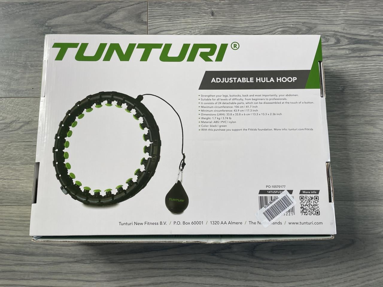 Nieuwe verstelbare sport hoelahoep met gewicht trainen afvallen