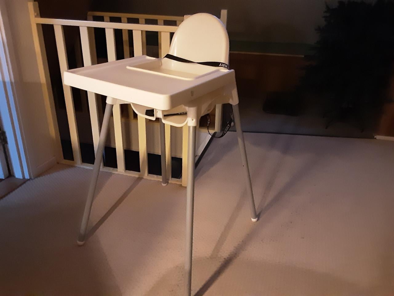 Campingbedje en kinderstoel