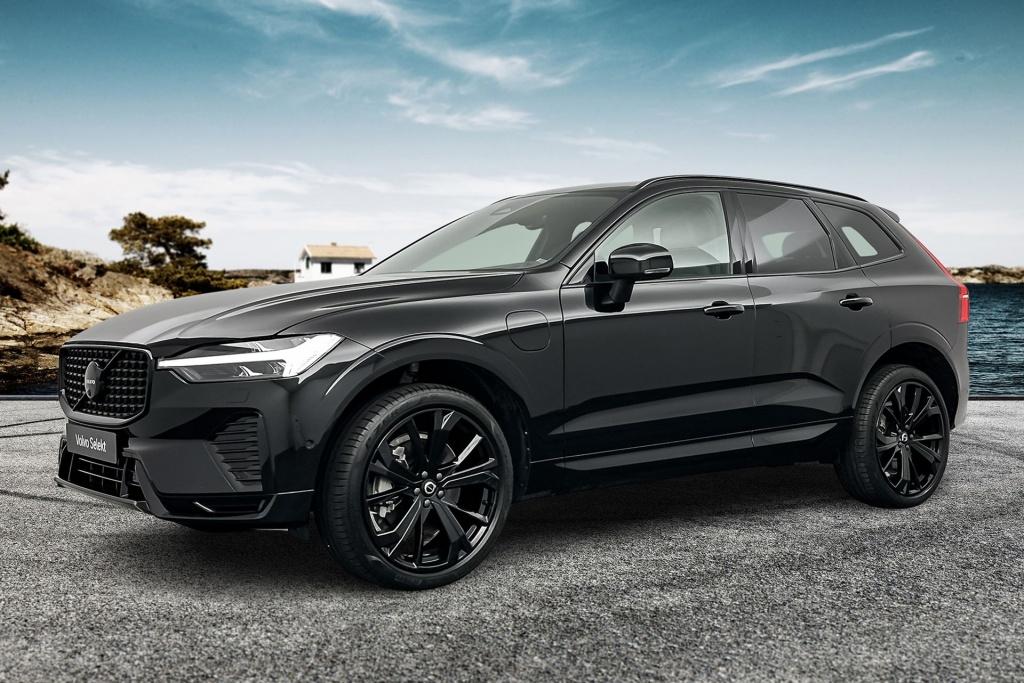Volvo XC60 t6 398pk recharge black edition ultra| pano| luchtvering| 360 ca