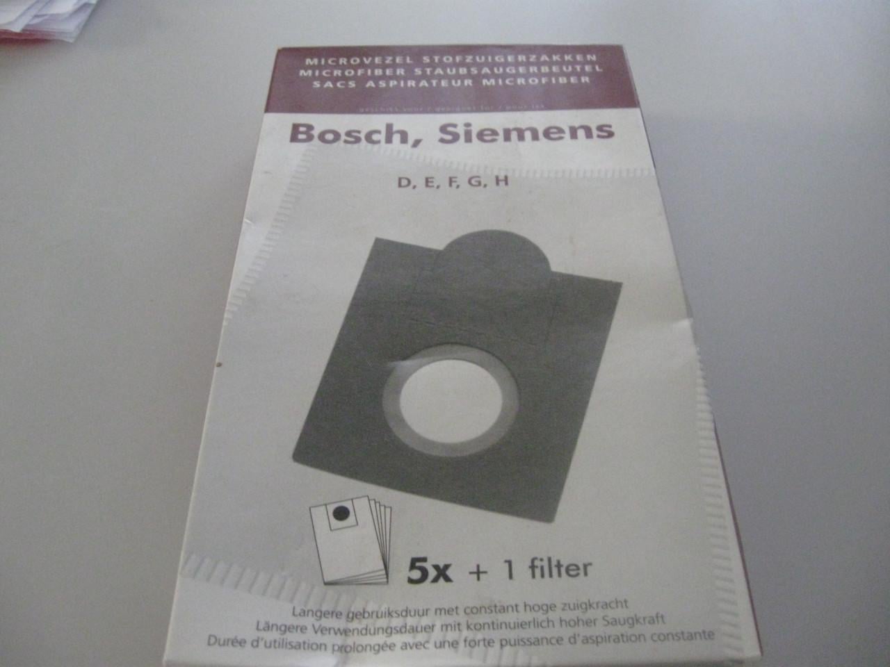 Microvezel stofzuiger zakken