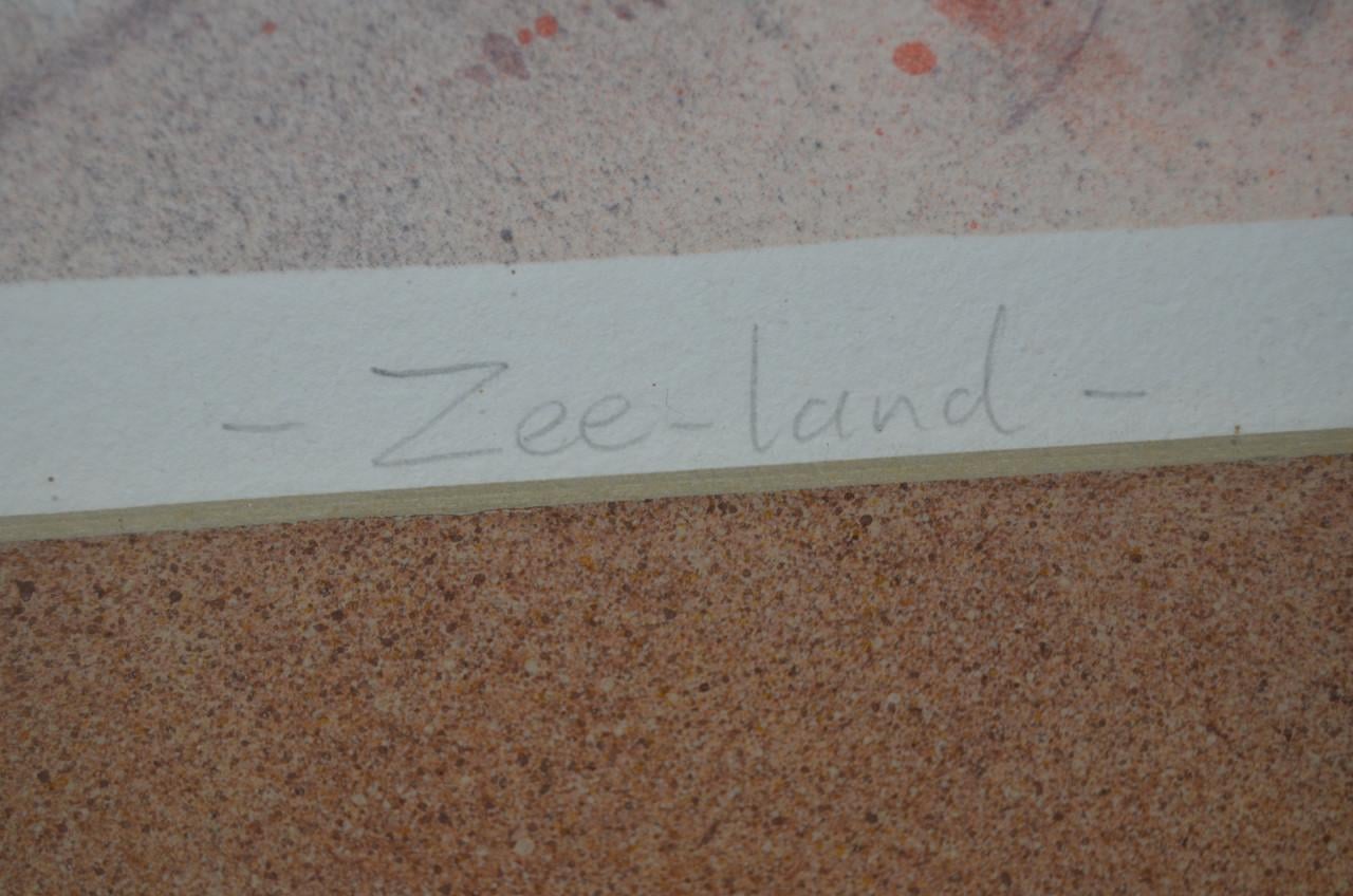 Grote litho Zee-land Marion van Nieuwpoort 21/75