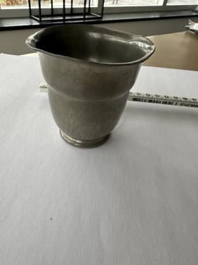 Tinnen vaasje Meeuws & Zoon