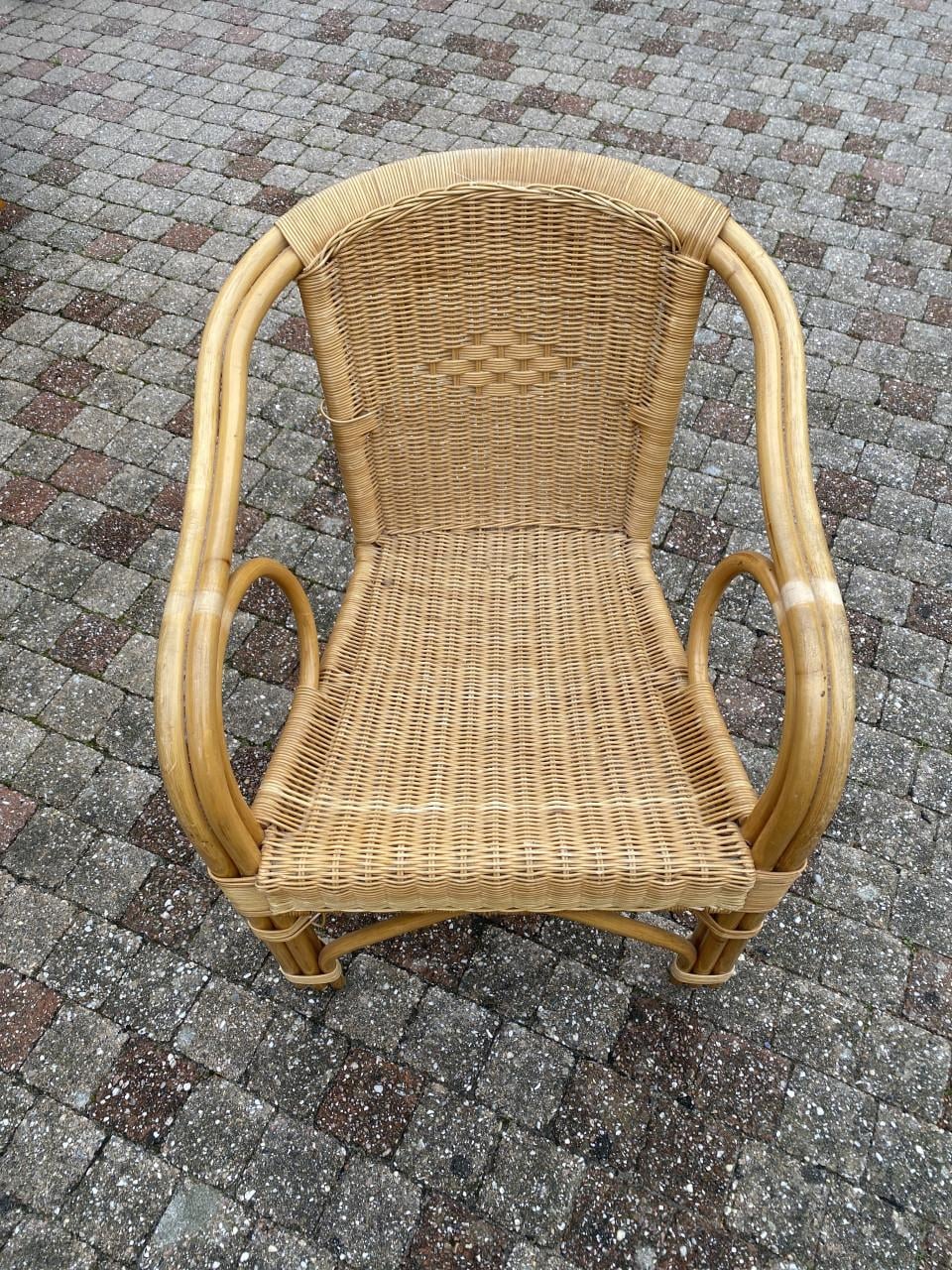 Rotan stoel