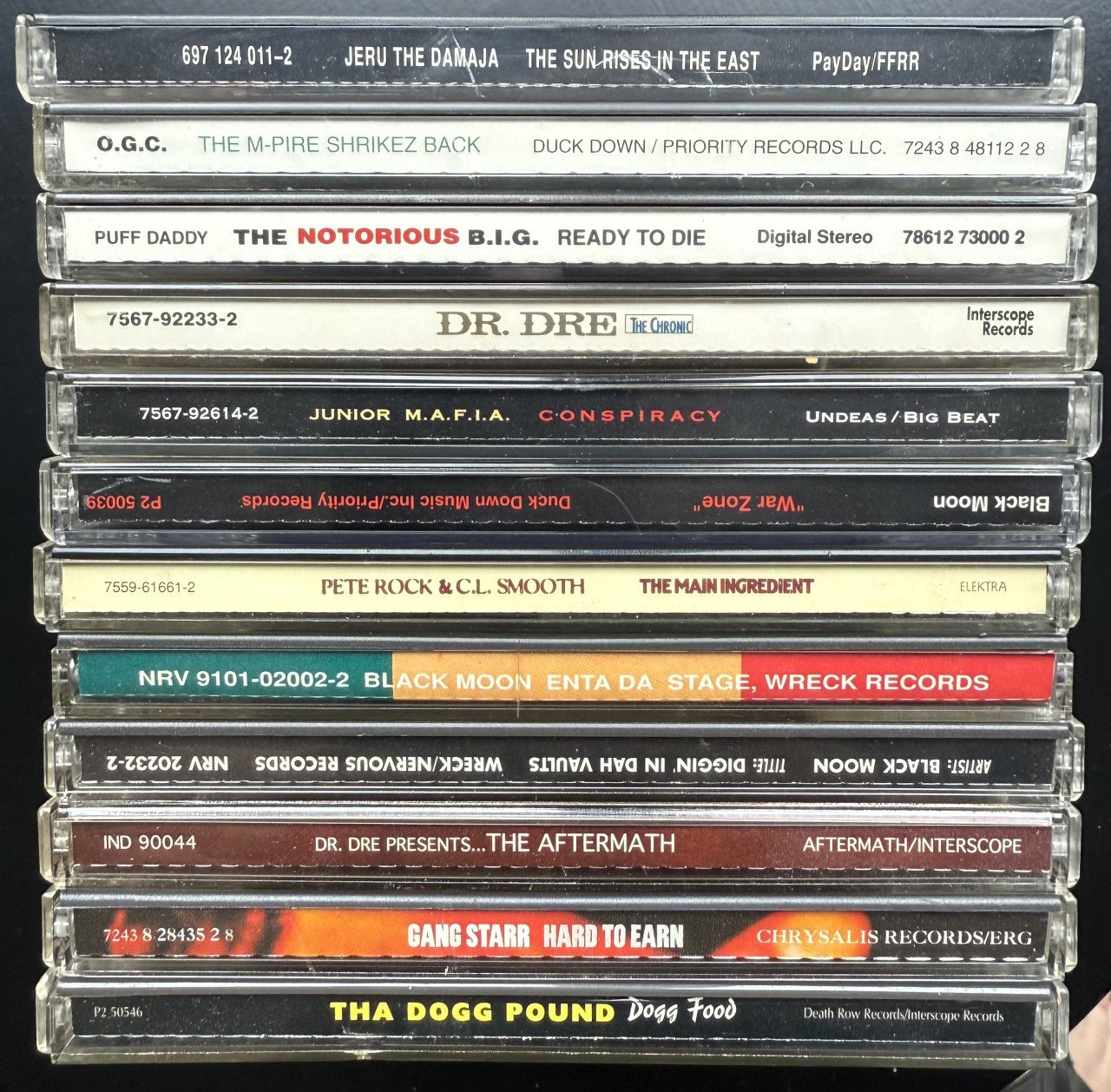 Cd's 200 st Hip-Hop en R&B jaren 90