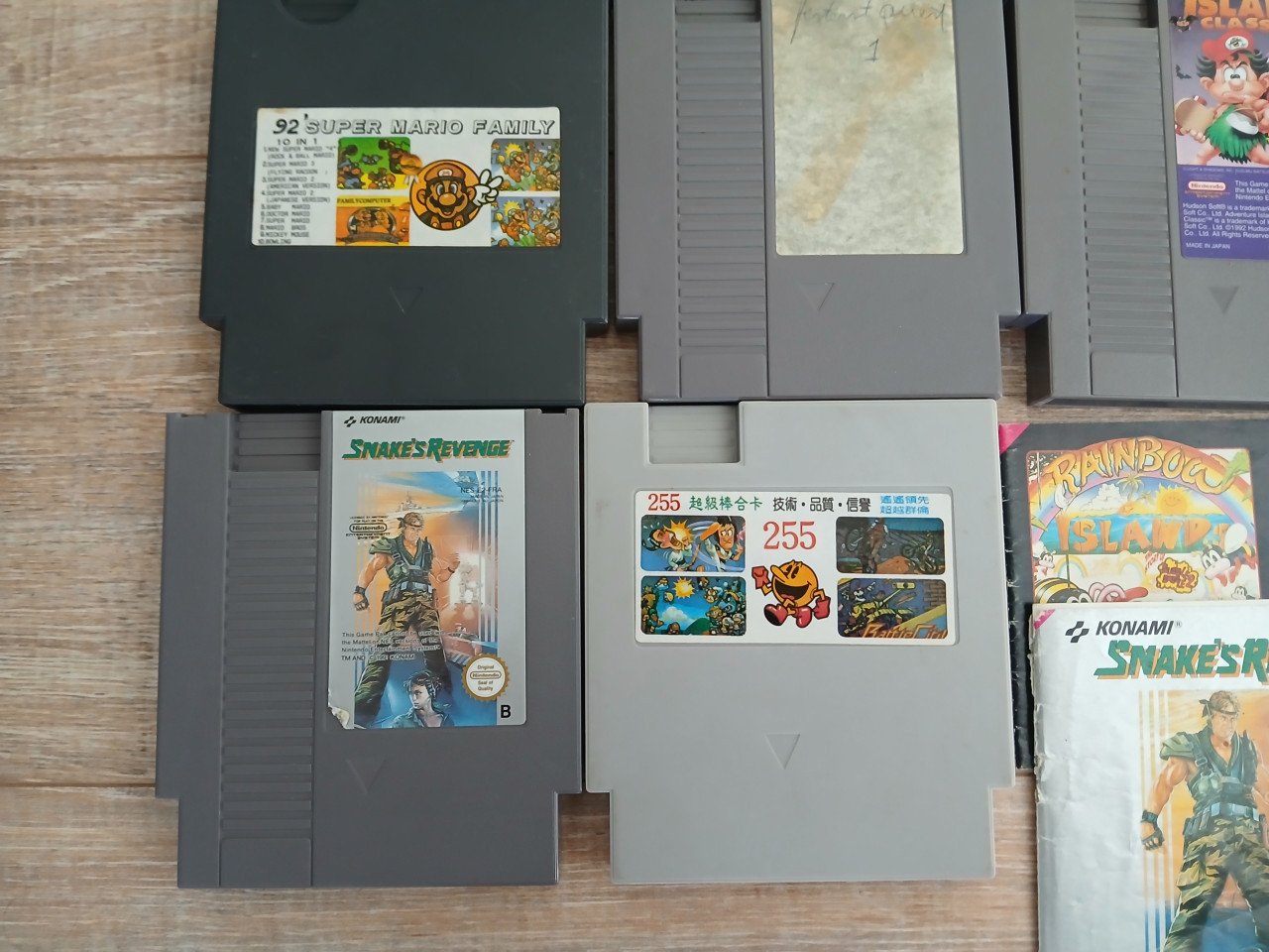 Nintendo nes games 8 stuks