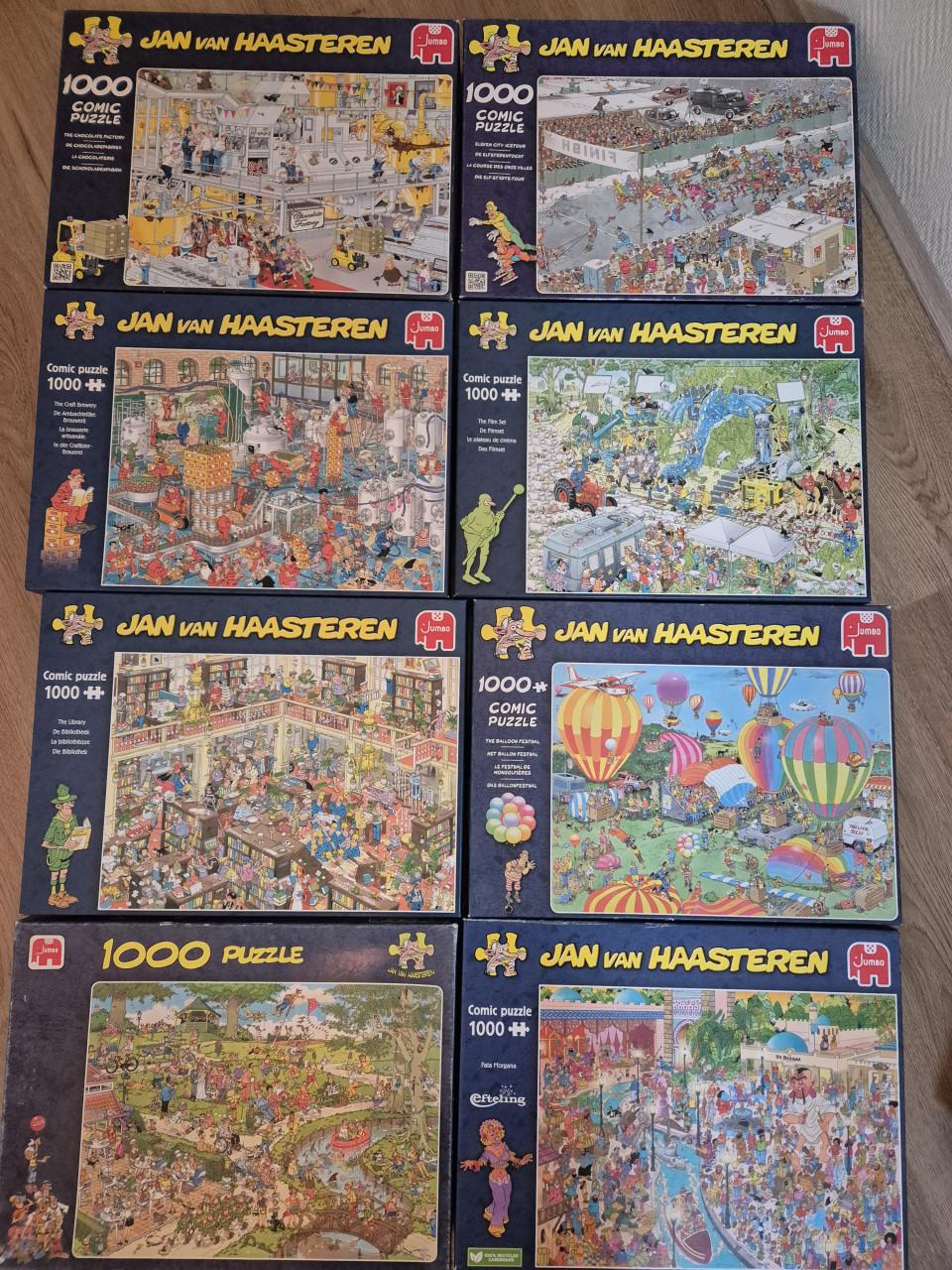 Jan van Haasteren en That's life puzzels 1000 stukjes