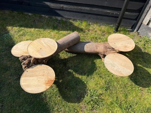 Unieke boomstam etagère - perfect voor bruiloft of feesten