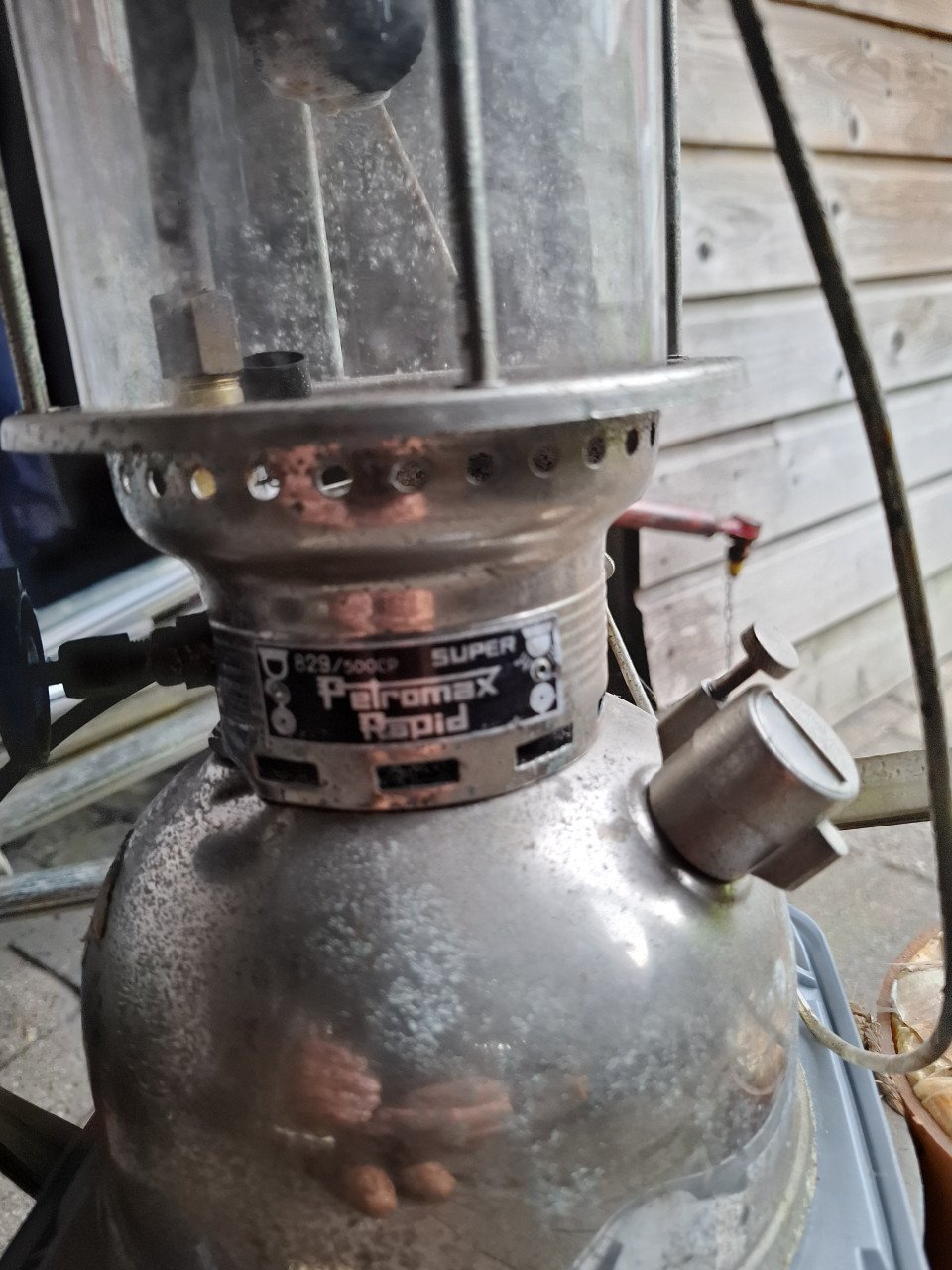 Te koop petromax druklamp