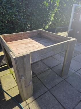 Moestuinbak 120x120 H95