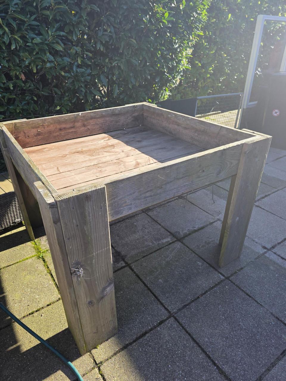 Moestuinbak 120x120 H95