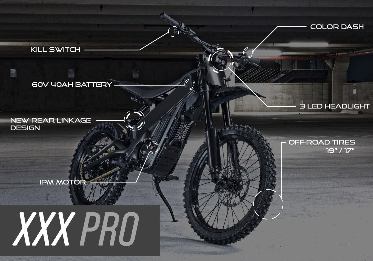 Talaria Sting XXX PRO elektrische brommer