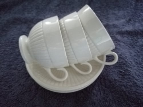 6 Kop en Schotels Wedgwood Edme