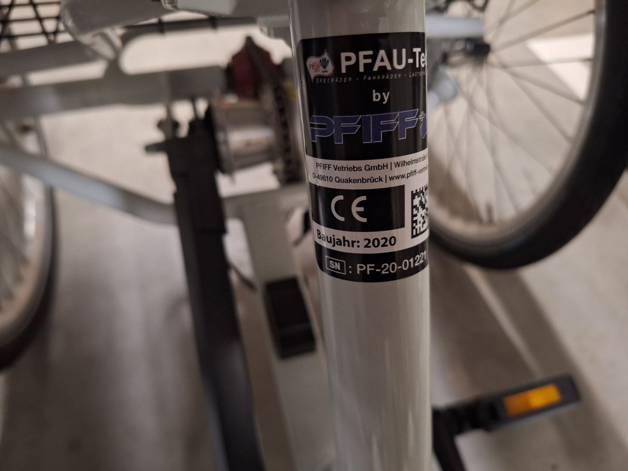 Electrische driewieler Senzup