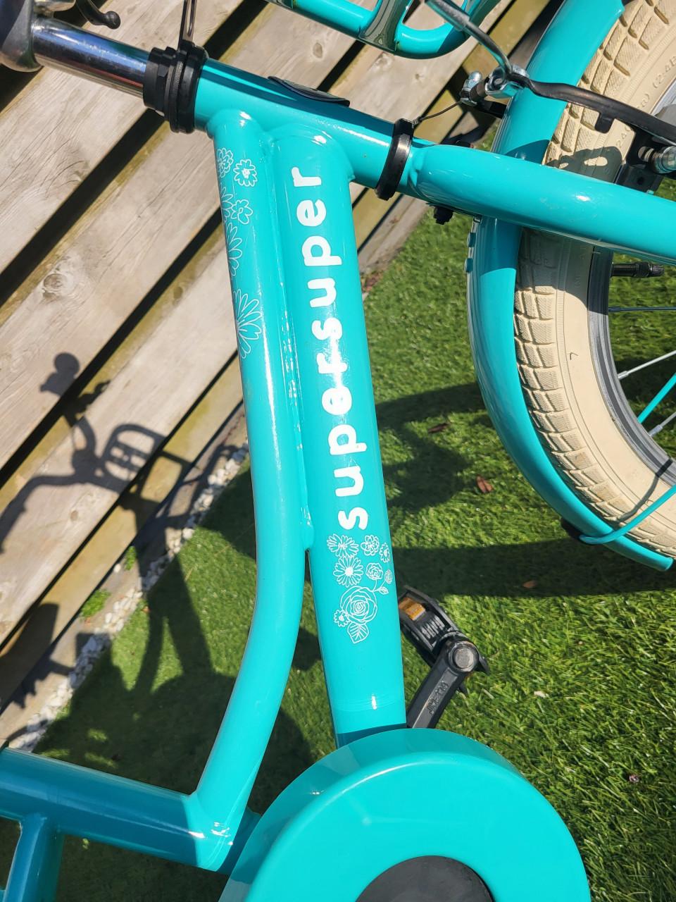 Supersuper cooper meisjesfiets 16 inch