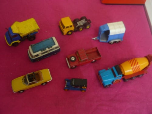 Oude auto's speelgoed