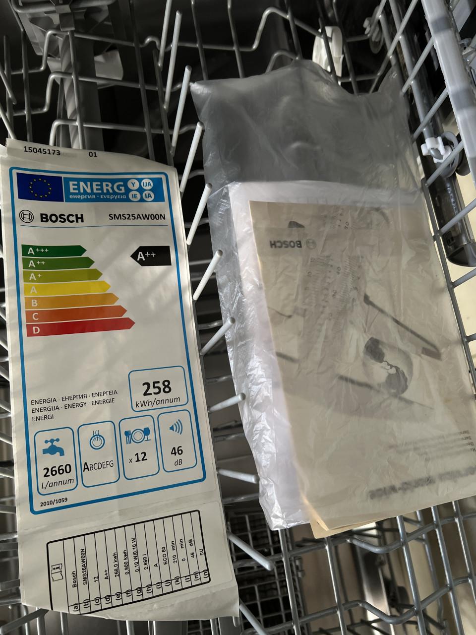 Bosch Serie/2 SilencePlus vaatwasser A++ als nieuw