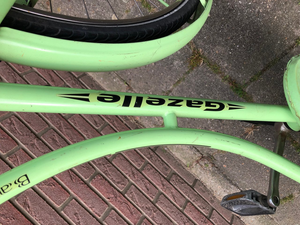 Damesfiets.