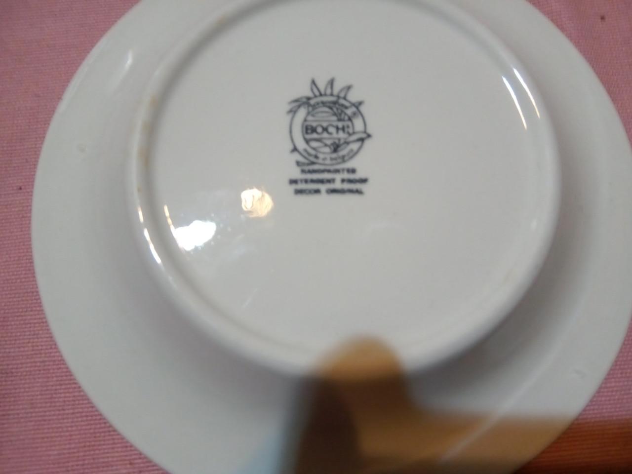 Veel oud Boerenbont. Villeroy en boch