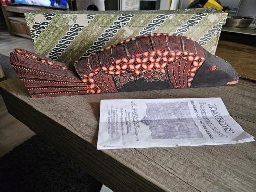 Origineel vintage indonesisch Dakon congklak bordspel