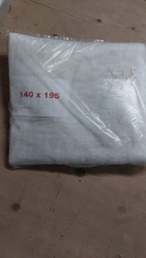 Matras beschermer 195 x 140 cm nieuw