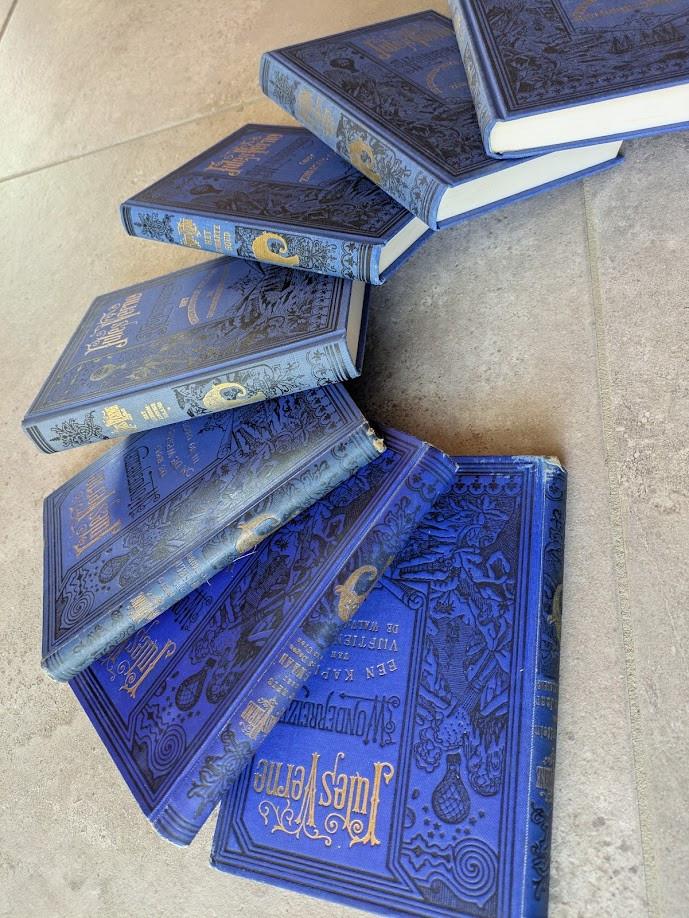 7 Boeken van Jules Verne