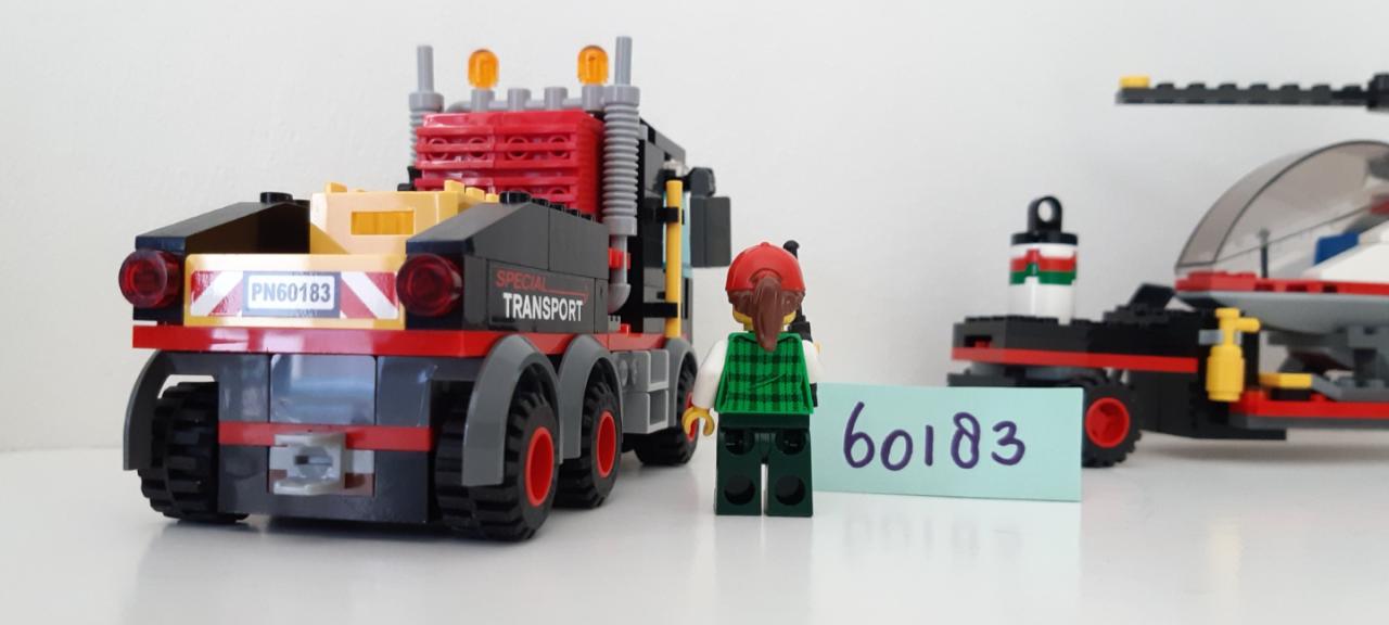 LEGO City 60183 : Zware-vrachttransporteerder , special transport