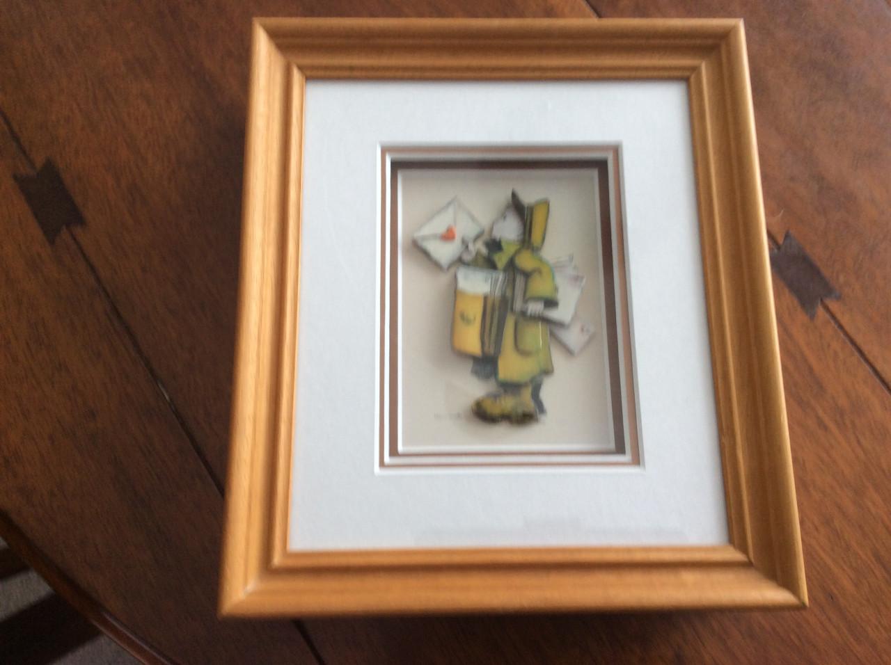 Lijstjes met daarin 3-dimensionale afbeelding van Hummeltje.