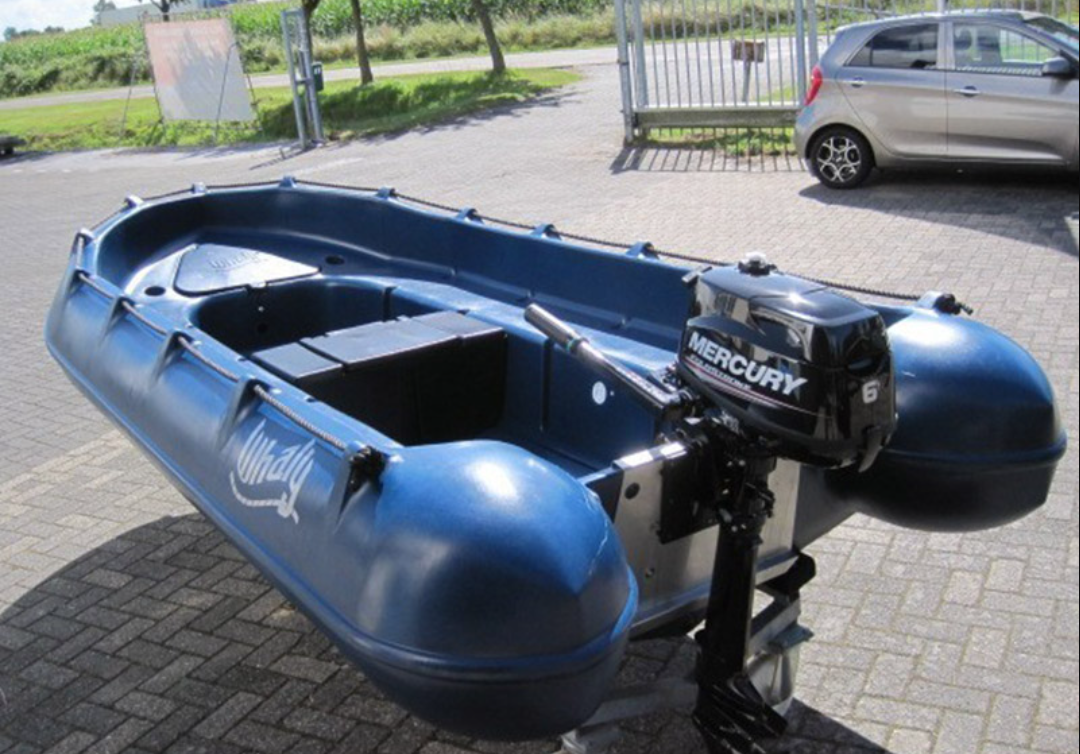 Whaly 370 met trailer