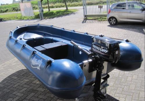 Whaly 370 met trailer