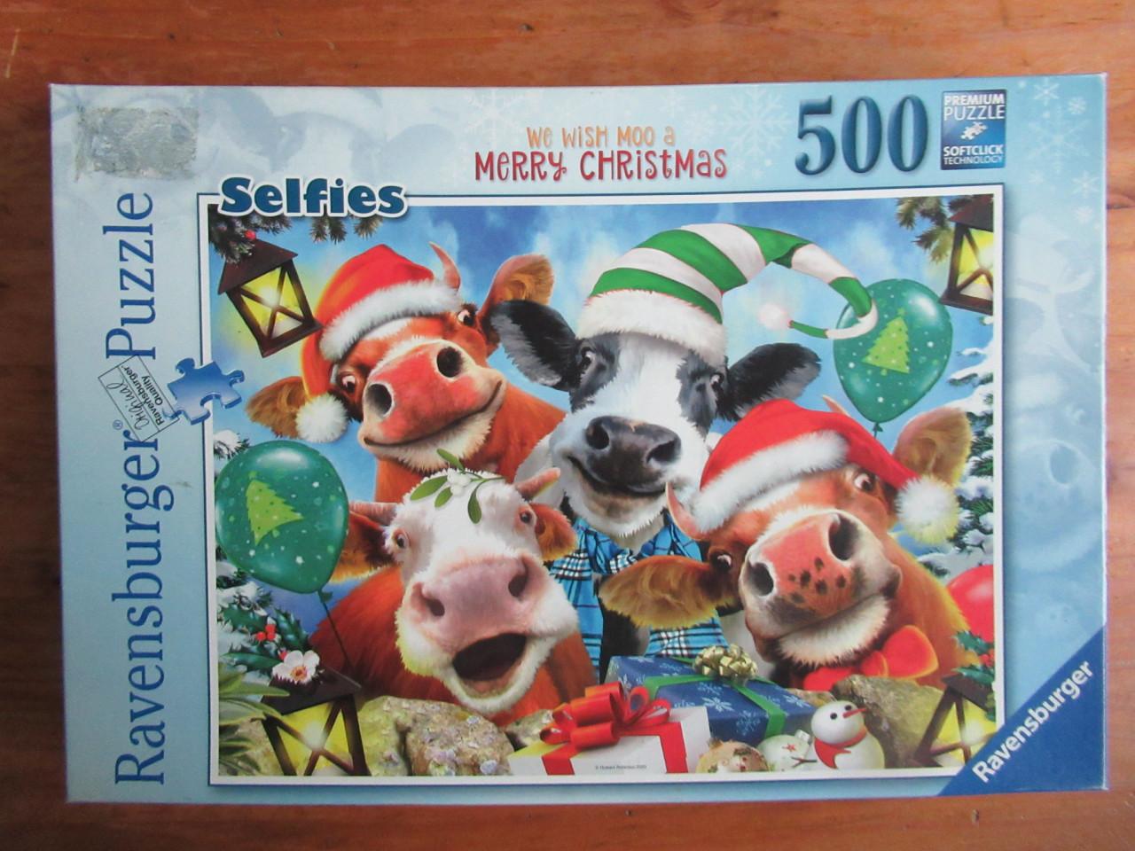 6 leuke en soms grappige volledige puzzels van 500 stukjes.