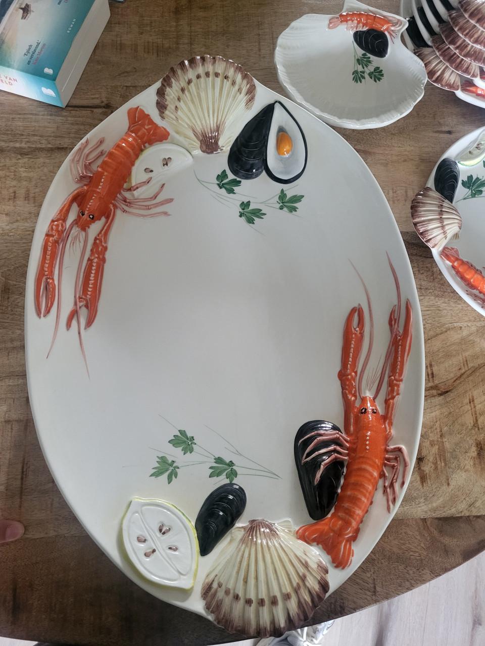 Servies voor mossels/vis (gereserveerd)