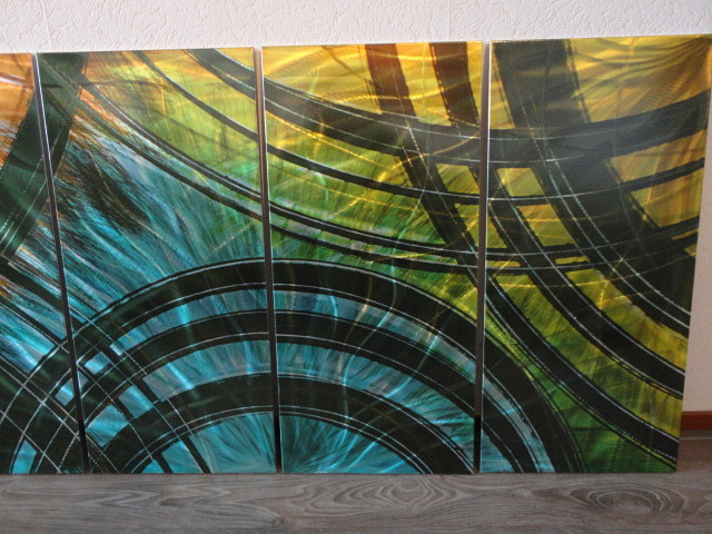 " Metal Energy "  prachtig 5 luik Metal Art