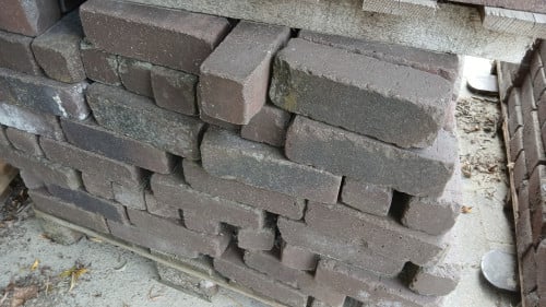 560st. Gebakken klinkers
