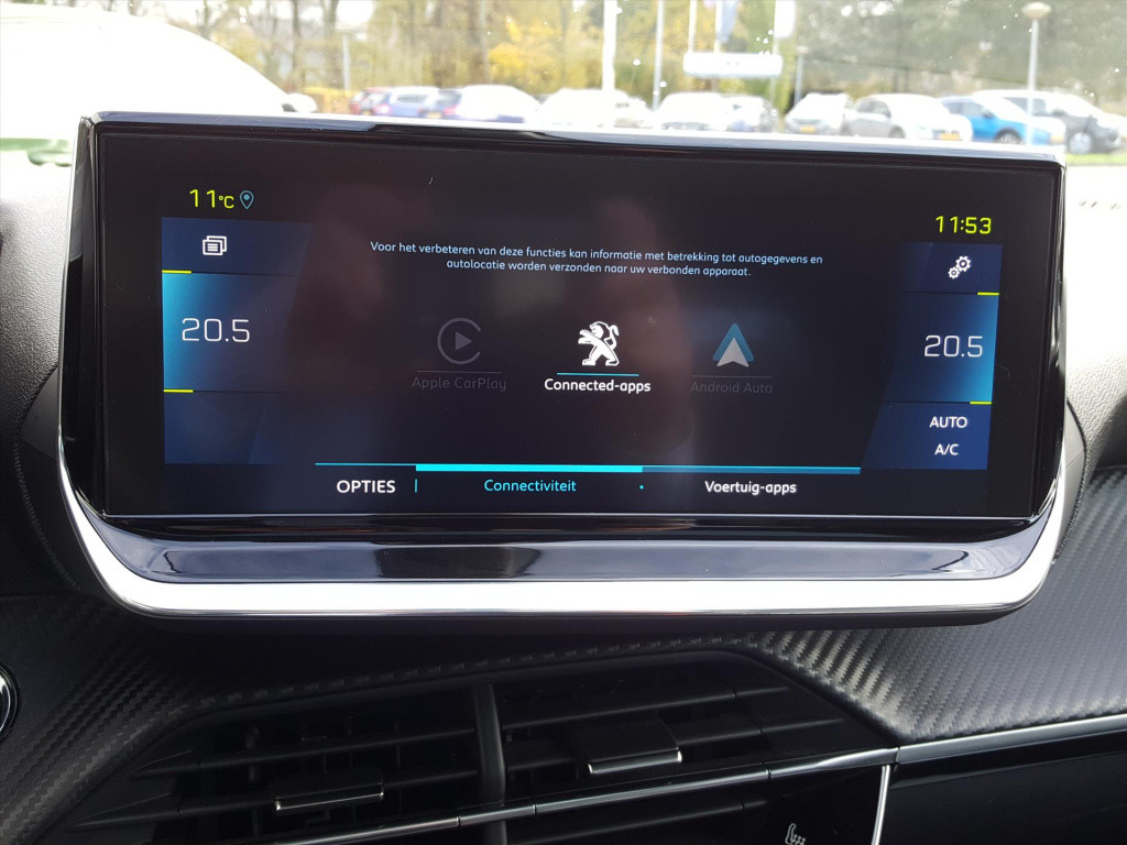 Peugeot 208 allure pack ev 50kwh 136pk 3-fase | navigatie | adaptieve cruis