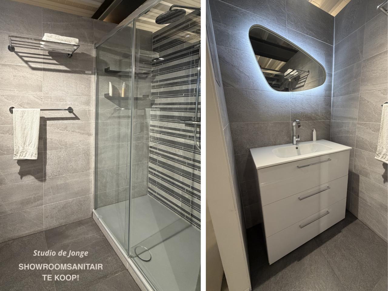 Showroom sanitair te koop – losse onderdelen of compleet!