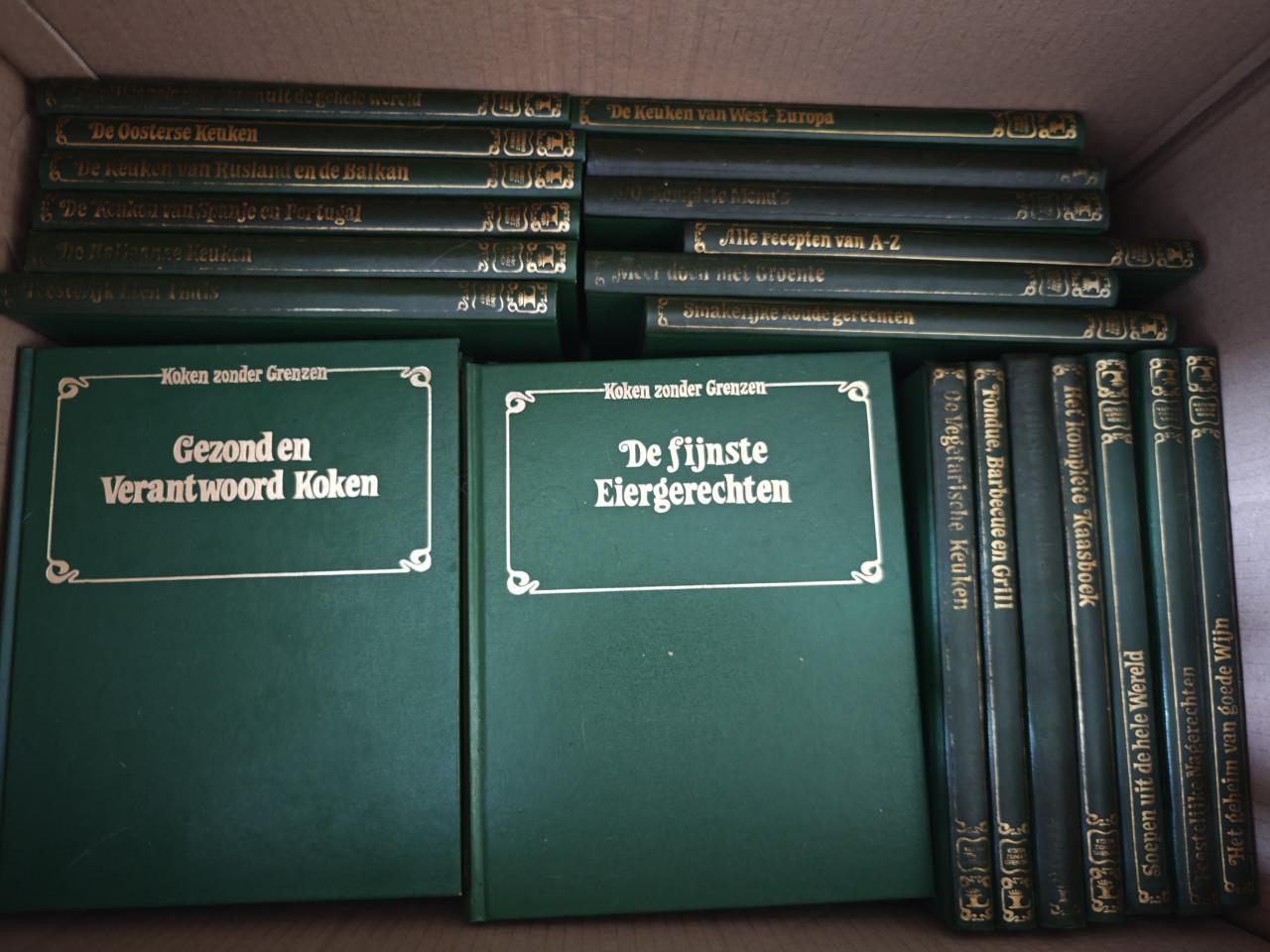 "Koken zonder grenzen" kookboeken