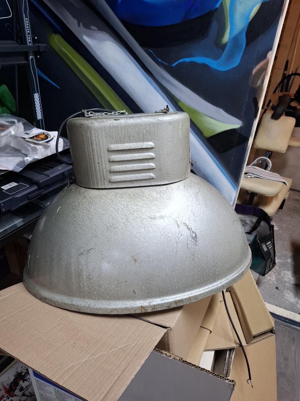 Industriële lampen 3 stuks