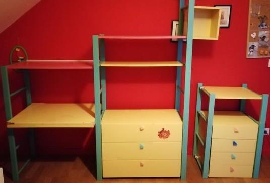 Vibel (van peuter tot volwassene)lifetime slaapkamer,ORIGINEEL ameublement
