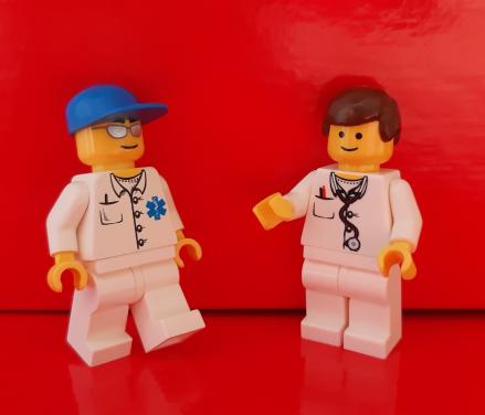 Lego minifiguren: dokter, arts