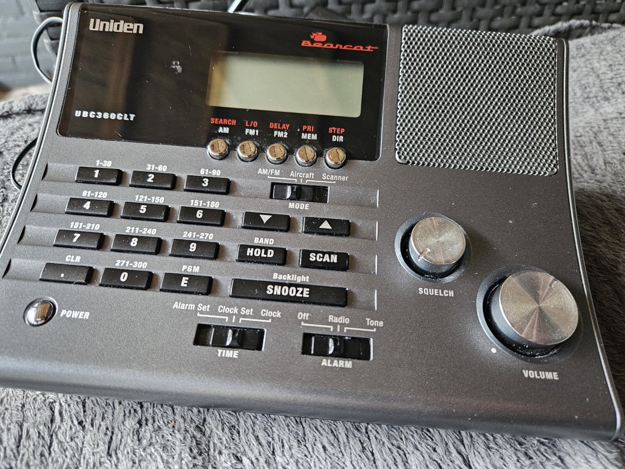 Werkende nette Uniden Bearcat UBC 360 CLT kerktelefoon scanner....