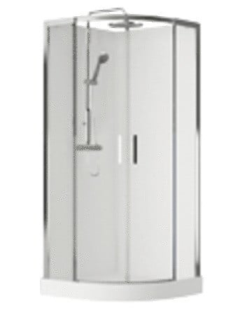 GRATIS Douchecabine kwartrond 90 cm Gebruikt!