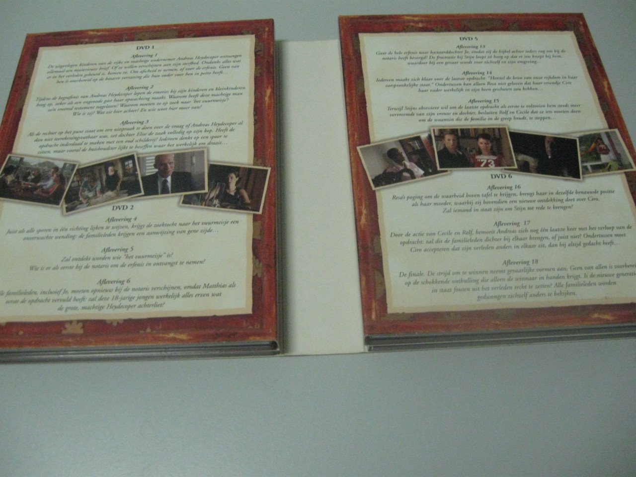 6 Dvd"s De Erfenis