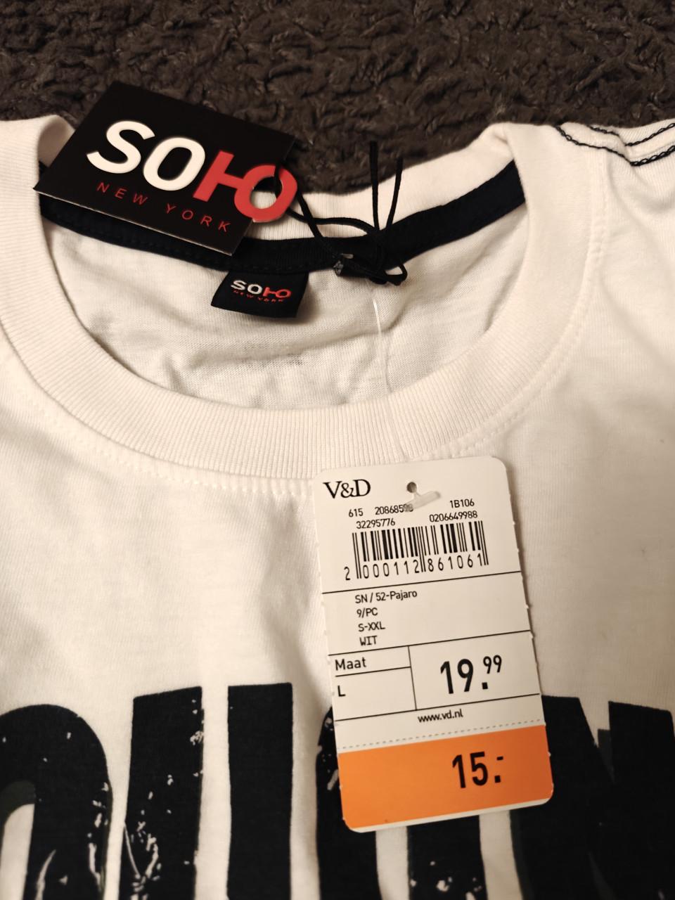 Heren kleding maat L en XL